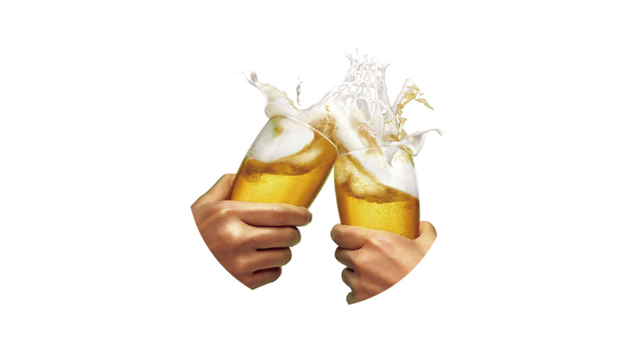 喝：啤酒大賽，喝多少送多少