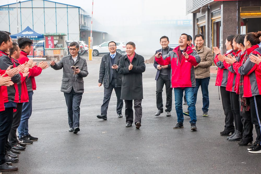 天嬌集團(tuán)開工大吉！讓我們擼起袖子加油干！