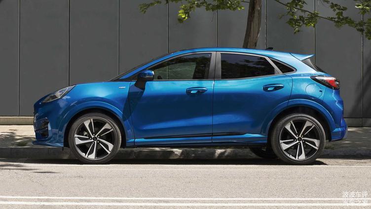 福特發(fā)布PUMA小型SUV官圖，歐式風(fēng)格，造型很有柔和感