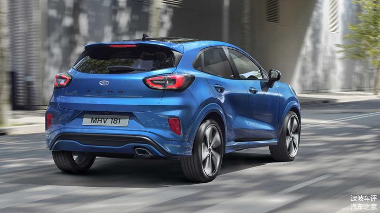 福特發(fā)布PUMA小型SUV官圖，歐式風(fēng)格，造型很有柔和感