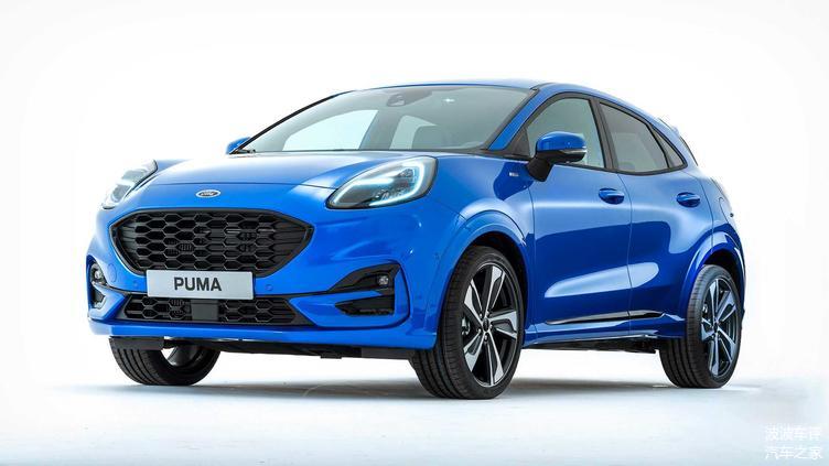 福特發(fā)布PUMA小型SUV官圖，歐式風(fēng)格，造型很有柔和感