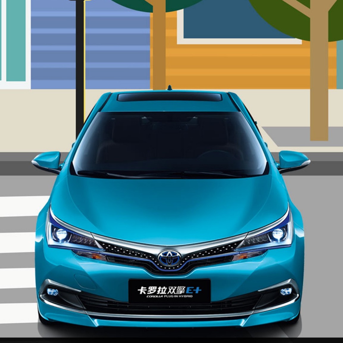 沒想到你是這樣的卡羅拉雙擎E+！ 